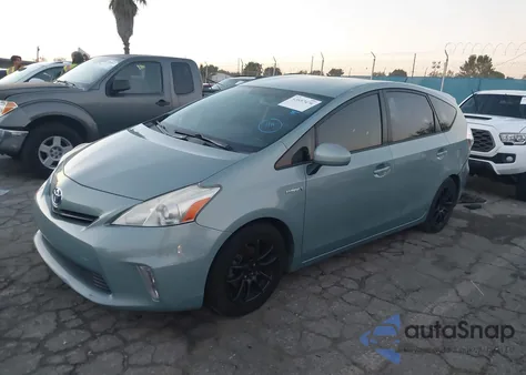 2013 Toyota Prius V Three from USA, damaged, VIN JTDZN3EU2D3250995